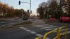 Skrzyżowanie z Placem Słowiańskim, koniec planowanych robót drogowych od strony Malborka